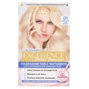L'Oréal Paris Excellence Pure Blonde Colorazione Triplo Trattamento 01 Biondo Ultra Chiaro Naturale